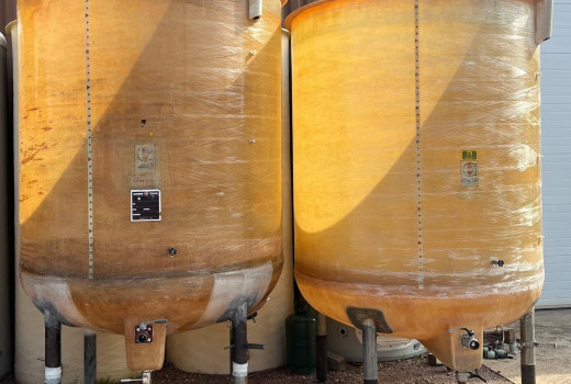 Cuves d’occasion en fibre de verre